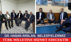 Belediyelerimiz Türk Milletine Hizmet Edecektir